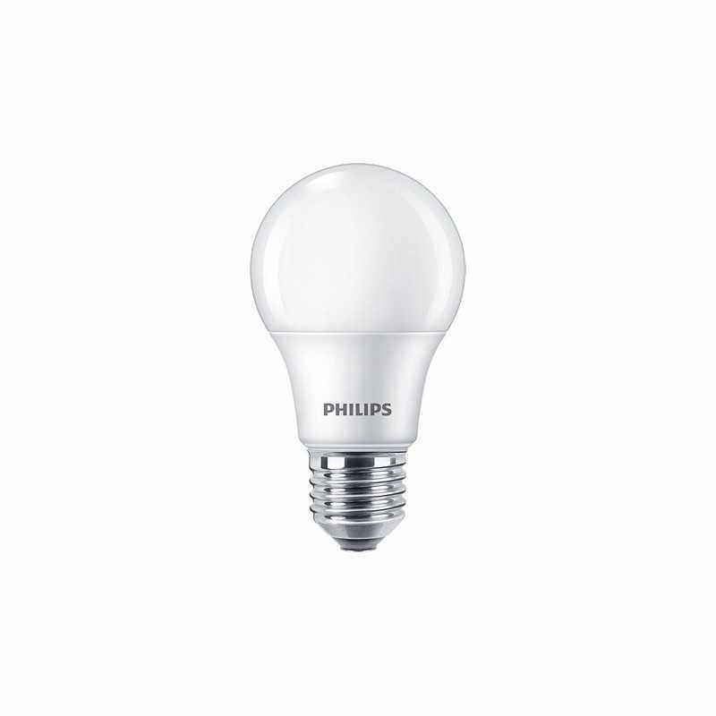 SET 4 becuri LED Philips- soclu E27- putere 8W- forma oval- lumina alb calda- alimentare 220 - 240 V- 000008718699774639 TV 2.4l