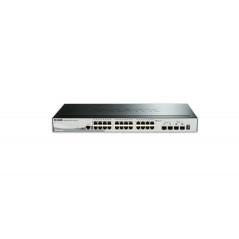 24-port GigE PoE + 2-port SFP + 2-port lOG SmartPro Switch- D-link DGS-1510-28P(include timbru verde 1 leu)