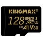 CARD MicroSD KINGMAX- 128 GB- MicroSDXC- clasa 10- standard UHS-I U3- KM128GMCSDUHSPM1A TV 0.03 lei)