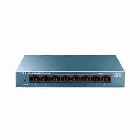 SWITCH TP-LINK 8 porturi Gigabit LiteWave carcasa metalica LS108G75lei)