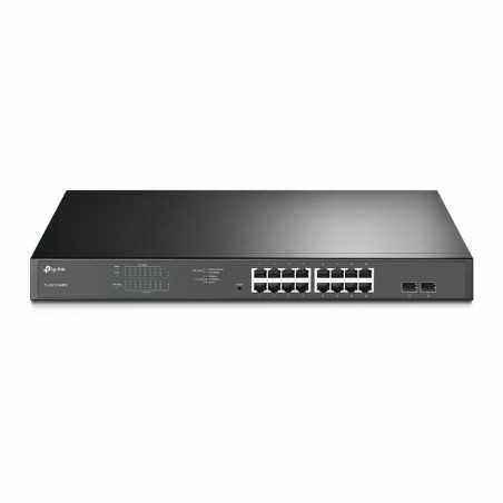 SWITCH TP-LINK 16 porturi Gigabit- 16 x POE 192W total power- 2 x SFP- carcasa metal TL-SG1218MPE75lei)