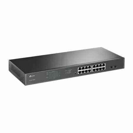 SWITCH TP-LINK 16 porturi Gigabit- 16 x POE 192W total power- 2 x SFP- carcasa metal TL-SG1218MPE75lei)