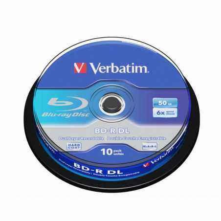 BLANCURI Verbatim BD-R VERBATIM DL 6X 50GB WHITE BLUE 10SP- 43746