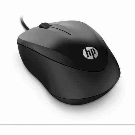 MOUSE HP- X1000- PC sau NB- cu fir- USB- optic- 1200 dpi- butoane/scroll 3/1- - negru- 4QM14AA TV 0.18lei)