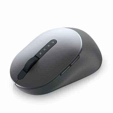 MOUSE DELL- MS5320W- PC sau NB- wireless- Bluetooth - 2.4GHz- optic- 1600 dpi- butoane/scroll 7/1- mod dual de conectare- gri- 5