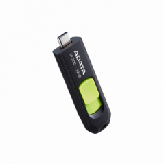 MEMORIE USB Type-C 3.2 ADATA 32 GB- retractabila- carcasa plastic- negru / verde ACHO-UC300-32G-RBK/GN TV 0.03 lei)