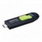 MEMORIE USB Type-C 3.2 ADATA 64 GB- retractabila- carcasa plastic- negru / verde ACHO-UC300-64G-RBK/GN TV 0.03 lei)
