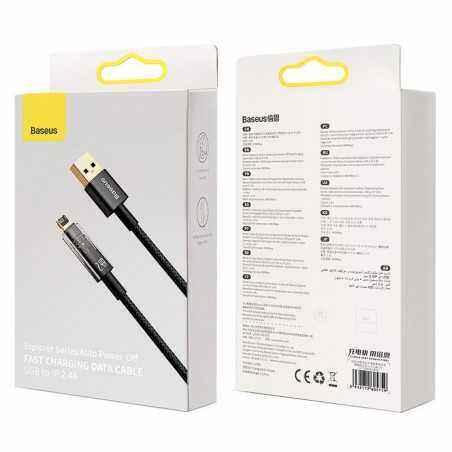 CABLU alimentare si date Baseus Explorer- Fast Charging Data Cable pt. smartphone- USB la Lightning Iphone 2.4A- 1m- Auto Power-