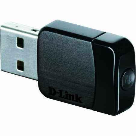 ADAPTOR RETEA D-LINK AC600- extern wireless 2.4 GHz - 5 GHz- USB 2.0- port- 600 Mbps- antena interna x 1- DWA-171 45505672 TV 0.
