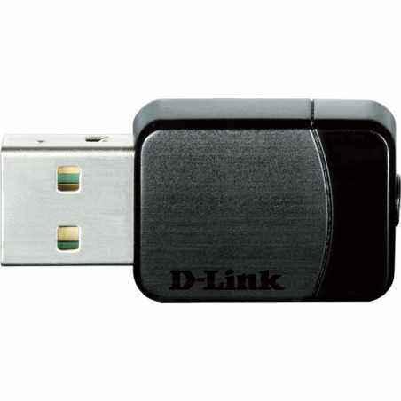 ADAPTOR RETEA D-LINK AC600- extern wireless 2.4 GHz - 5 GHz- USB 2.0- port- 600 Mbps- antena interna x 1- DWA-171 45505672 TV 0.