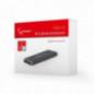 RACK extern GEMBIRD- pt. SSD- M.2- M.2- interfata PC USB 3.0- aluminiu- argintiu- EE2280-U3C-01)