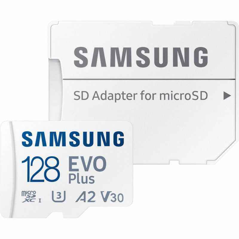MICROSDXC EVO PLUS 128GB CL10 UHS1 W/AD- MB-MC128KA/EU TV 0.03 lei)