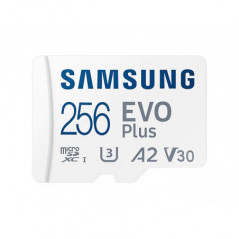 Card memorie Samsung MB-MC256KA/EU- Micro-SDXC- EVO Plus2021)- 256GB- MB-MC256KA/EU(include TV 0.03 lei)