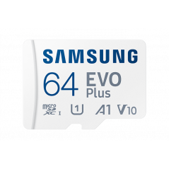 Card memorie Samsung MB-MC64KA/EU- Micro-SDXC- EVO Plus2021)- 64GB- MB-MC64KA/EU(include TV 0.03 lei)