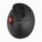 MOUSE DELUX- trackball- wireless- 2.4GHz + BT5.0- USB- optic- 4000 dpi- butoane/scroll 5/1- negru- MT1DB-BK TV 0.18lei)