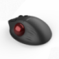MOUSE DELUX- trackball- wireless- 2.4GHz + BT5.0- USB- optic- 4000 dpi- butoane/scroll 5/1- negru- MT1DB-BK TV 0.18lei)