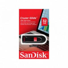 MEMORIE USB 2.0 SANDISK 32 GB- retractabila- carcasa plastic- negru- SDCZ60-032G-B35 TV 0.03 lei)