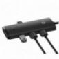 HUB extern Baseus Lite- porturi USB: USB 3.0 x 4- conectare prin USB 3.0- lungime 2m- negru- WKQX030201 TV 0.8lei) - 69321726062