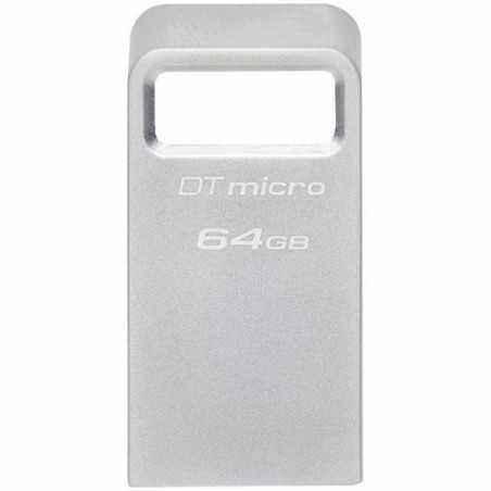 Kingston 64GB DataTraveler Micro 200MB/s Metal USB 3.2 Gen 1 EAN: 740617328066- DTMC3G2/64GB(include TV 0.03 lei)