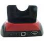 Cititor/inscriptor de carduri si HDD SATA pe interfata USB 2.0 Cititor/inscriptor de carduri si HDD SATA pe interfata USB 2.0