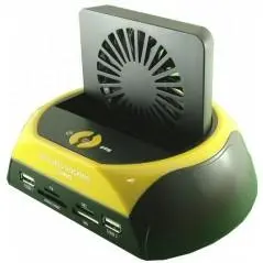Cititor/inscriptor de carduri si HDD SATA pe interfata USB 2.0 (AP4301)