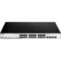 SWITCH PoE D-LINK Smart 24 porturi Gigabit24 poE) + 4 porturi Combo SFP- IEEE 802.3af/at- carcasa metalica- rackabil- DGS-1210-