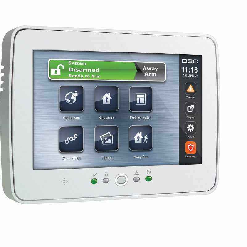 Tastatura touch screen color 7"