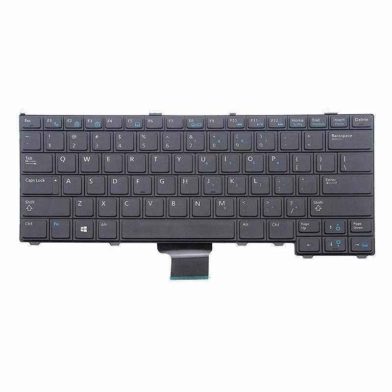 Tastatura laptop pentru DELL Latitude E7240 E7440 E7420 iluminata (BACKLIT)