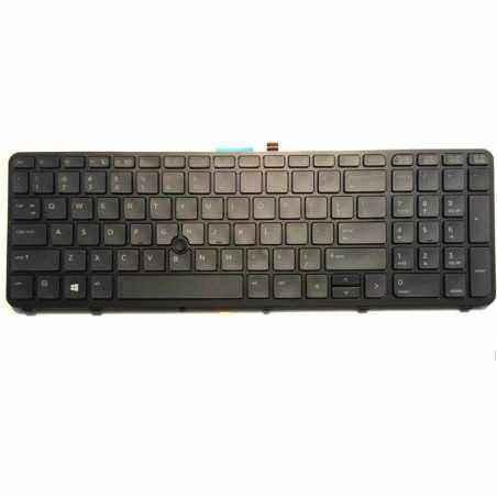 Tastatura laptop pentru HP ZBOOK 15 G1 ZBOOK 15 G2 ZBOOK 17 G1 ZBOOK 17 G2 iluminata cu rama