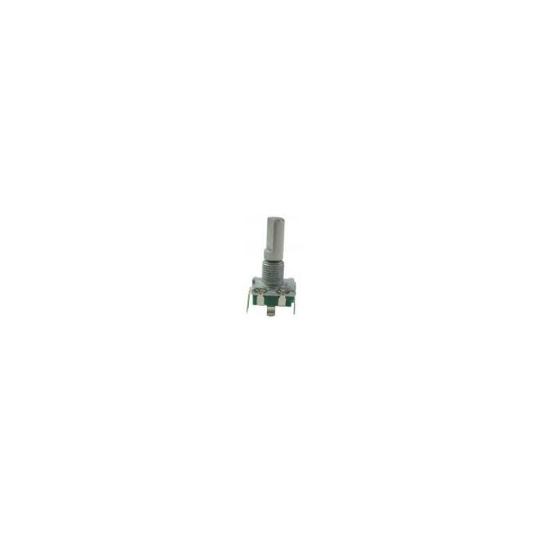 Potentiometru pentru comenzi digitale, rotativ, ax 12,5 mm, tesit