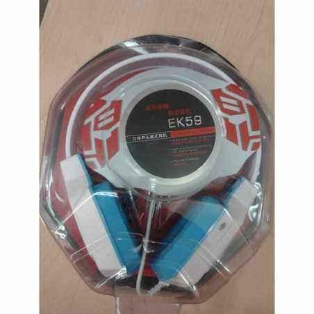 Casca audio, stereo, cu microfon - WAWE EK 59