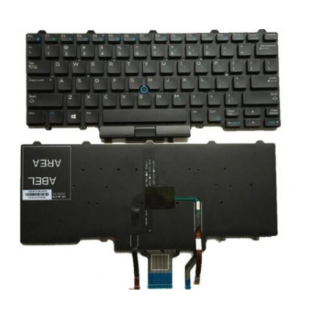 Tastatura laptop pentru DELL LATITUDE E7450 7490 7480 5480 5470 E7470 3350 E7470 E5470 3340 E7450 E5450 13 7350 3340 E7450 E5450