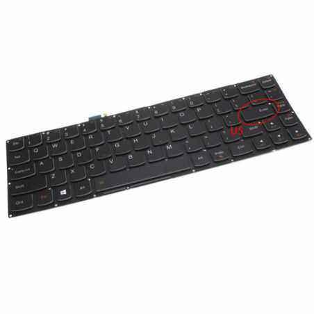 Tastatura laptop pentru Lenovo Yoga 3 Pro 1370 IdeaPad Yoga 3 Pro 13&nbsp;fara rama iluminata