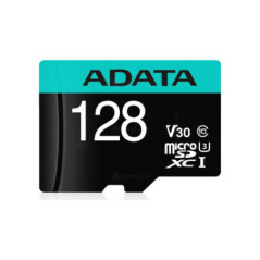 Adata Premier Pro V30S MicroSDXC AUSDX128GUI3V30SA2 128GB clasa 10 A2