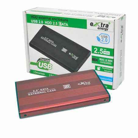 HDD Rack eXtra+ Energy, 2.5 USB 2.0 Rosu