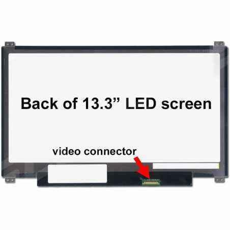Laptop display 13.3 inch slim HB133WX1-402 V3.0 HD eDP 30 pin