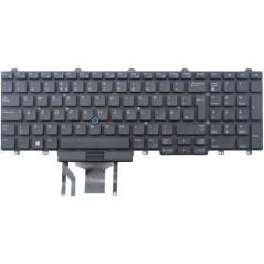 Laptop keyboard for Dell Latitude 15 E5550 E5570 E5580 E5590 E5710 Precision 15 3530 pointer no frame model UK