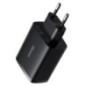 INCARCATOR retea Baseus Compact- Fast Charge 17W- 3 x USB 5V/2.1A- negru CCXJ020101 TV 0.8lei) - 6932172606961