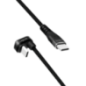 CABLU alimentare si date LOGILINK- pt. smartphone- USB 2.0- USB Type-CT) la USB Type-CT) la 180 grade- 3m- 2 x ecranat- aluminiu