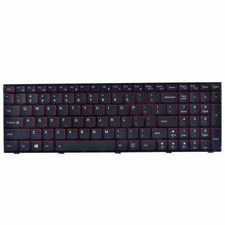 Tastatura laptop pentru Lenovo Y500 Y510P taste rosii cu rama