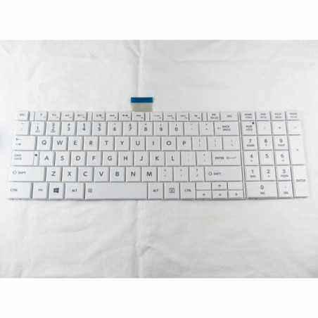 Laptop keyboard for Toshiba A850 L850 P850 C850 C855 C870 color white