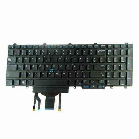 Tastatura laptop Dell Latitude 15 E5550 E5570 E5580 E5590 E5710 Precision 15 3530 With Pointer no Frame