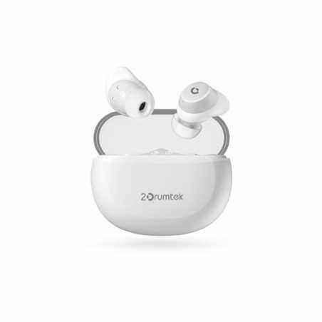 CASTI A4tech- TWS- wireless- intraauriculare - butoni- pt smartphone- microfon pe casca- conectare prin Bluetooth 5.2- alb- USB-