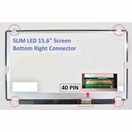 Laptop display 15.6 inch slim FHD 1920x1080 B156HTN03.3 40pin