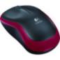 MOUSE LOGITECH- M185- PC sau NB- wireless- 2.4GHz- optic- 1000 dpi- butoane/scroll 3/1- - rosu- 910-002240 TV 0.18lei)
