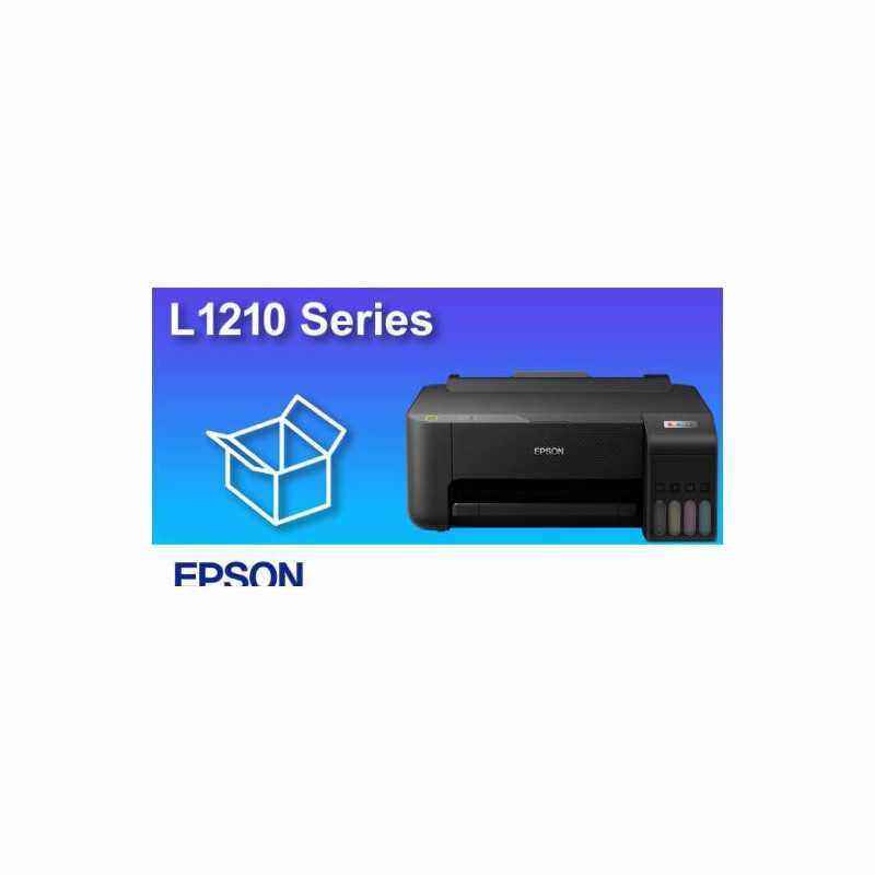 Imprimanta Inkjet Color EPSON EcoTank L1210- A4- Functii: Impr.- Viteza de Printare Monocrom: 10 ppm- Viteza de printare color: