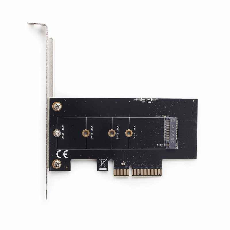 CARD adaptor GEMBIRD- PCI-Express la M.2 SSD- low profile- PEX-M2-01