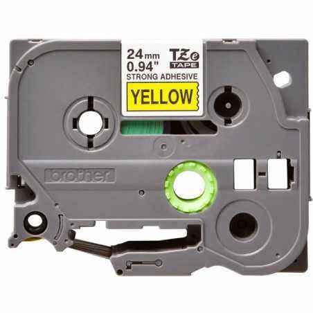 Banda laminata Original Brother Black on Yellow- TZE-S651- pentru D600-E500-E550-H500-P700-P710-P750-330-350-520-580-1400-1500-1