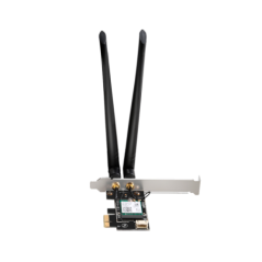 ADAPTOR RETEA D-LINK AX 3000- intern PCI-EX- wireless Wi-Fi 6- Bluetooth 5.0 connectivity- 2 x antena externa 5 dBi- DWA-X582 TV
