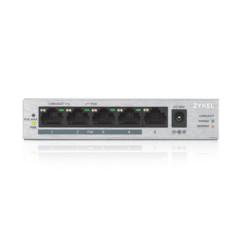 SWITCH PoE ZYXEL- GS1005-HPport Gigabit x 5- unmanaged- nerackabil- carcasa metalica- GS1005HP-EU0101F75lei)
